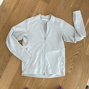 Men’s Lululemon Cream full-zip lightweight jacket (size M)